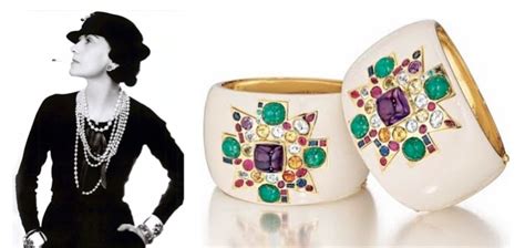 bracciale chanel modello cuff art deco|Coco Chanel: the revival of the cuff bracelet.